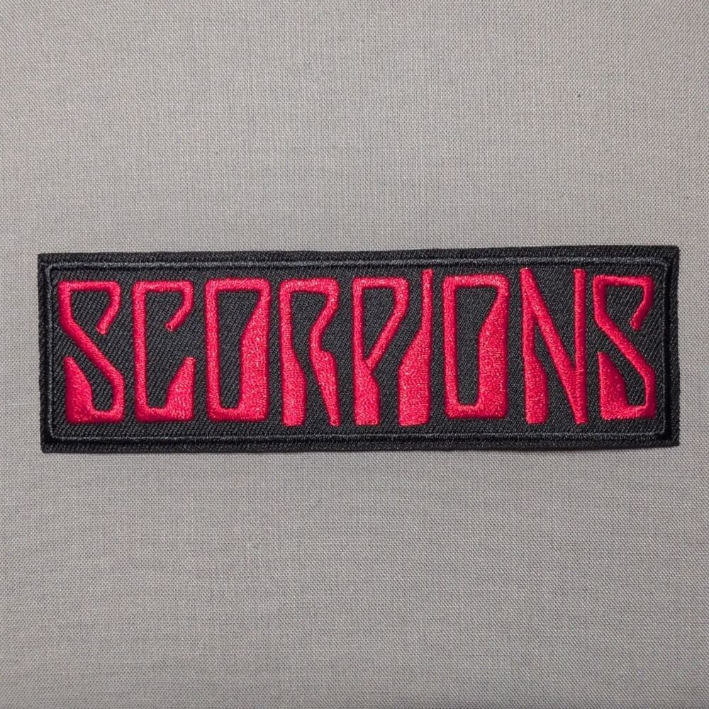 Scorpions Rock Band Iron On Patch | Music Embroidered Patch